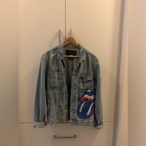 Zara Denim Oversized Jacket